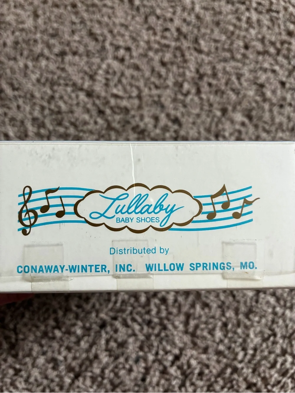 Vintage Lullaby White Baby Mary Jane Cross-Strap Shoes for Infants Size 2